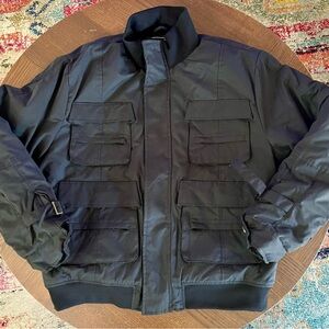 Funnel Neck Cargo Bomber Jacket - Forever 21 - NWT